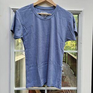 NWOT Big Bud Press Baby Tee in Periwinkle - Large